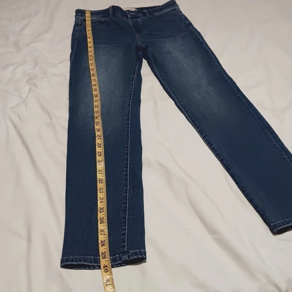 Soft Surroundings Denim Pull-On high waist, Pants Size M